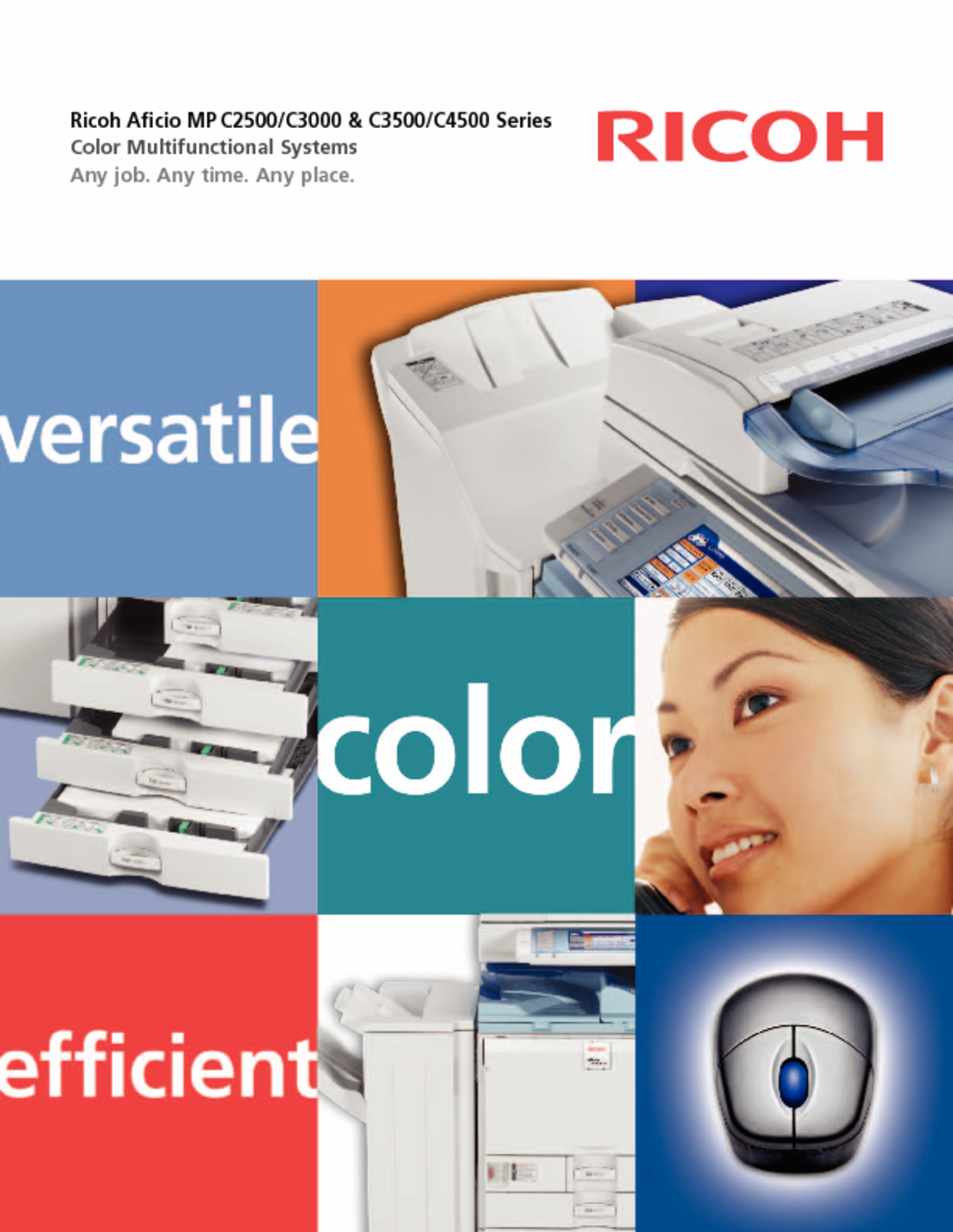 Ricoh Aficio Mp C3500 User Manual