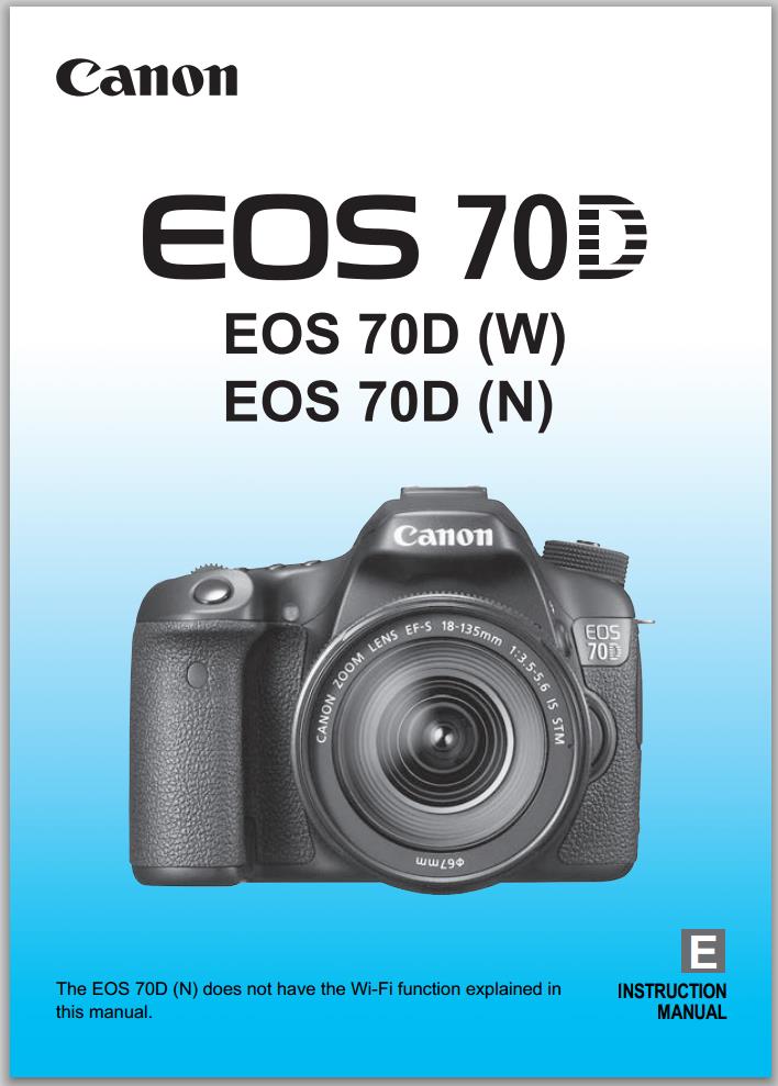 Canon camera user manual pdf